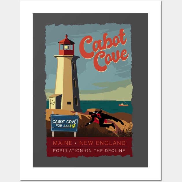 Cabot Cove Special edition Wall Art by BOEC Gear